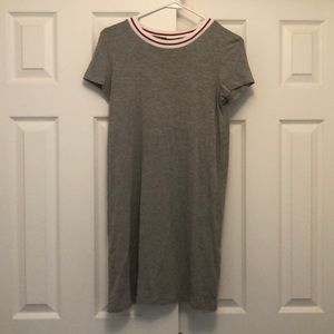 OS Gray T-Shirt Dress